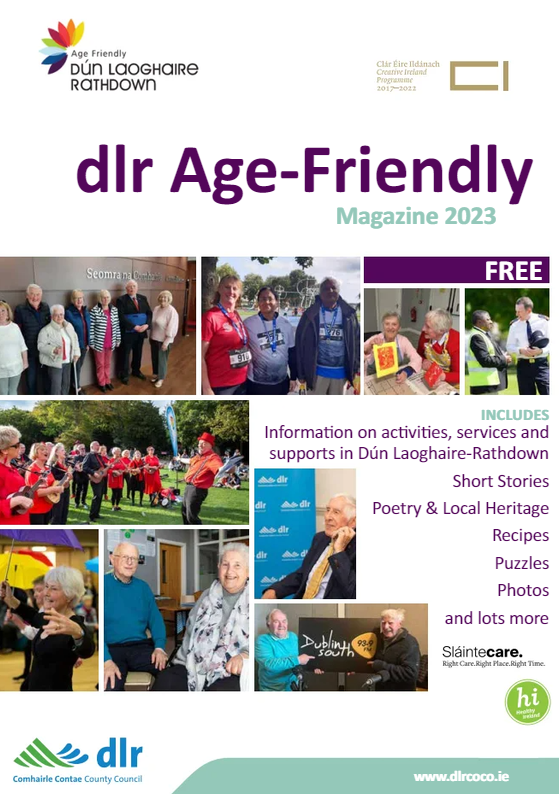 Dun Laoghaire Rathdown age friendly magazine 2023