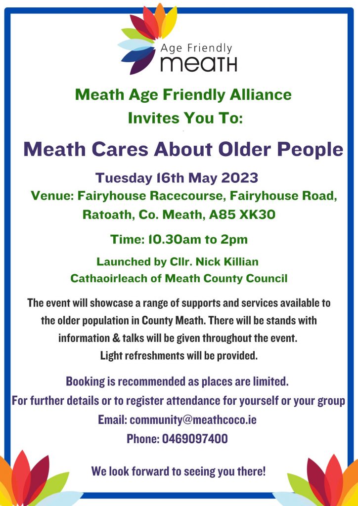 Meath Cares About Older People INVITE