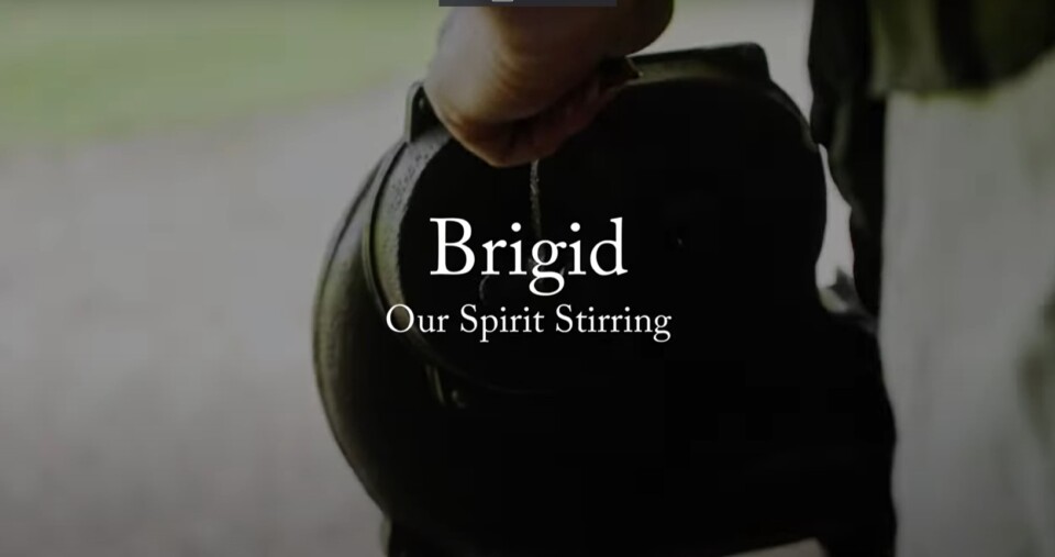 St. Brigid Film title screen - Brigid, our Spirit Stirring