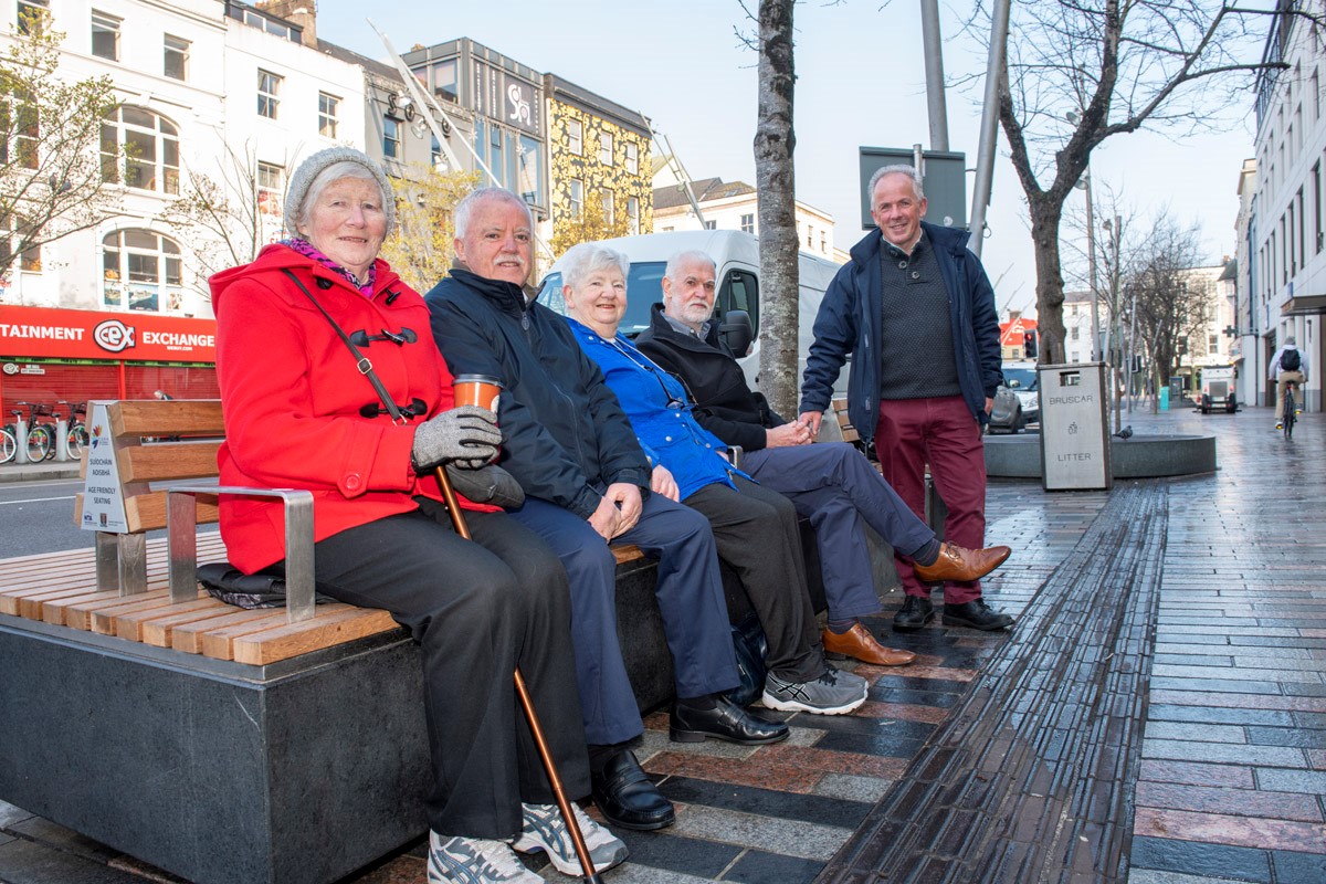 Age Friendly Bench Initiative in Cork City