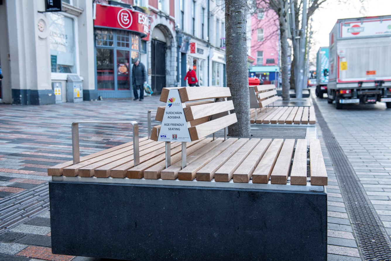 Cork City Age Friendly Bench initiative