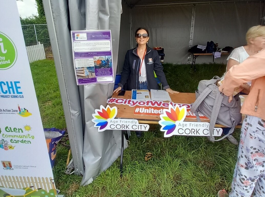 Cork City Age Friendly Team at the Cork Summer Show | Age Friendly Ireland