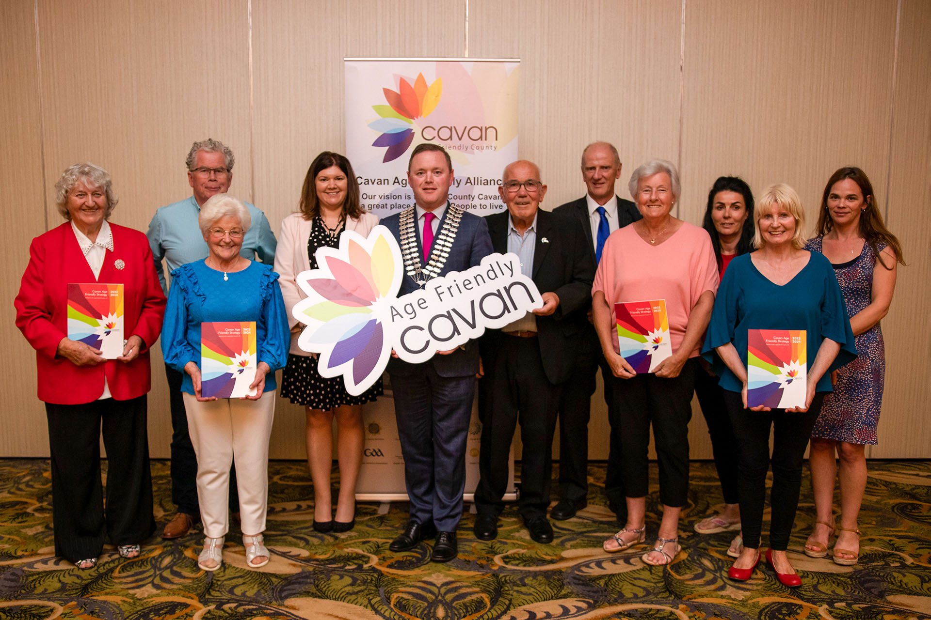 Members of Cavan OPC at Age Friendly Strategy Launch July 2022
