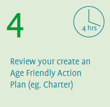 How to become an Age Friendly Business. Step 4: Implement