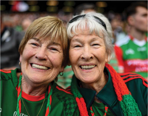 Older People Photo at GAA Match