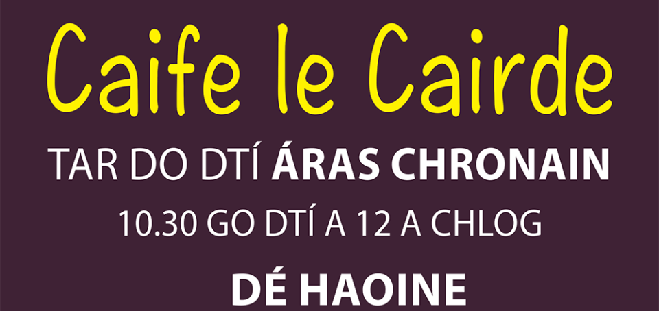 Caife le Cairde HEader 1.2