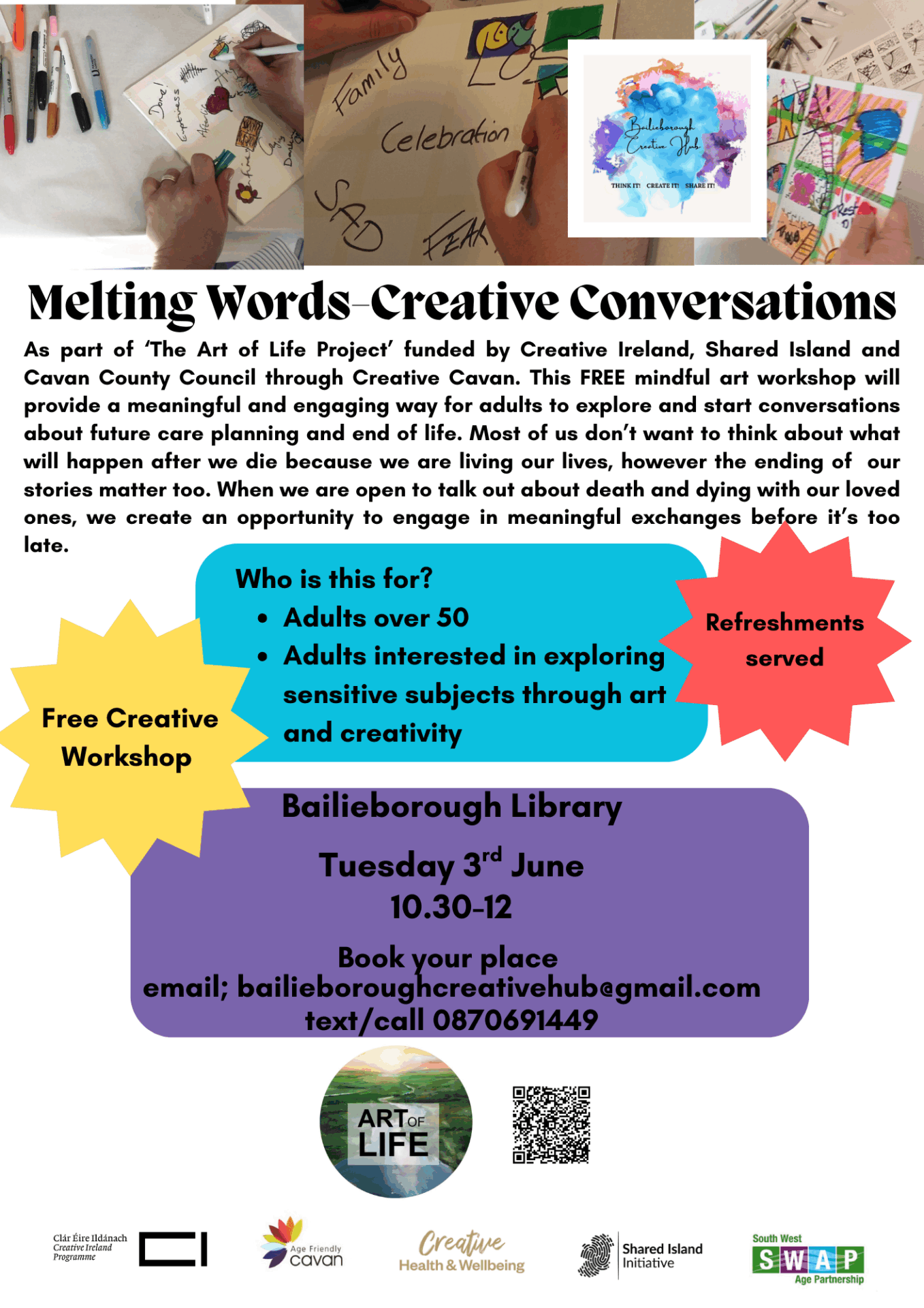 Bailieborough lib melting words