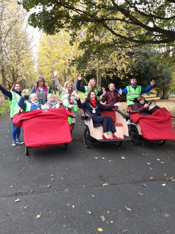DCC Launch 11 Nov. 3 trishaws