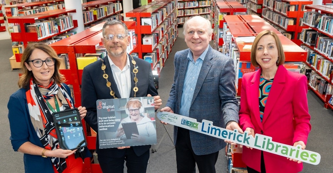 Limerick Libraries Digital Tablet Lending with Vodafone Foundation ...