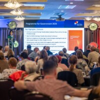 Catherine McGuigan - Chief Officer Age Friendly Ireland speaking at the National Older People's Council Convention 2025 at the Maldron Hotel, Tallaght