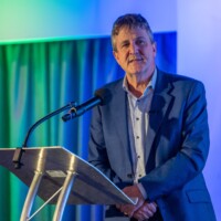 Professor Ronan Collins - SDCC Age Friendly Ambassador speaking at the National Older People's Council Convention 2025 at the Maldron Hotel, Tallaght