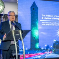 Kieran Kehoe - CEO Meath County Council speaking at the National Older People's Council Convention 2025 at the Maldron Hotel, Tallaght