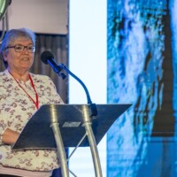 Mary Lyons - Chair of South Dublin Older People's Council speaking at the National Older People's Council Convention 2025 at the Maldron Hotel, Tallaght