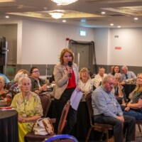 Table workshops with Q&A at Day 2 of the National Older People's Council Convention 2025 at the Maldron Hotel, Tallaght