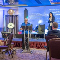 Mary Lyons - Chair of South Dublin Older People's Council speaking at Day 2 of the National Older People's Council Convention 2025 at the Maldron Hotel, Tallaght