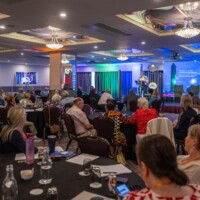 Dr Graham Hughes - Clinical Lead NCAGL for Older Persons speaking at Day 2 of the National Older People's Council Convention 2025 at the Maldron Hotel, Tallaght