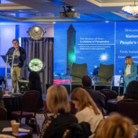 Mike Hanrahan - Age Friendly Ambassador Clare speaking at Day 2 of the National Older People's Council Convention 2025 at the Maldron Hotel, Tallaght