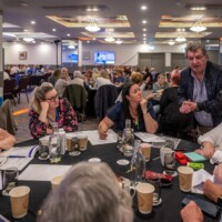 Table workshops with Q&A at Day 2 of the National Older People's Council Convention 2025 at the Maldron Hotel, Tallaght