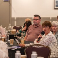 Table workshops with Q&A at Day 2 of the National Older People's Council Convention 2025 at the Maldron Hotel, Tallaght
