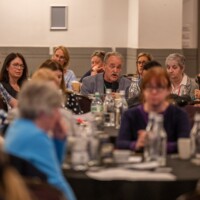 Table workshops with Q&A at Day 2 of the National Older People's Council Convention 2025 at the Maldron Hotel, Tallaght