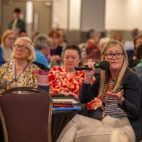 Table workshops with Q&A at Day 2 of the National Older People's Council Convention 2025 at the Maldron Hotel, Tallaght